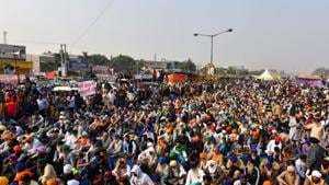 The farmers protest against the three agriculture laws entered its 11th day on Sunday. (Photo: Hindustan Times/Sanchit Khanna) The farmers protest against the three agriculture laws entered its 11th day on Sunday. (Photo: Hindustan Times/Sanchit Khanna)