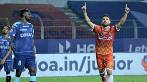 FC Goa beat Kerala Blasters 3-1(ISL/Twitter) FC Goa beat Kerala Blasters 3-1(ISL/Twitter)