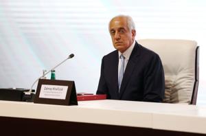 US envoy for peace in Afghanistan Zalmay Khalilzad, in talks between the Afghan government and Taliban insurgents in Doha, Qatar earlier this year.(Reuters File Photo) US envoy for peace in Afghanistan Zalmay Khalilzad, in talks between the Afghan government and Taliban insurgents in Doha, Qatar earlier this year.(Reuters File Photo)
