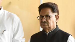 Punia said, the Bharatiya Janata Party-led government is doing this with the intention of etching their name on the new building.(Hindustan Times) Punia said, the Bharatiya Janata Party-led government is doing this with the intention of etching their name on the new building.(Hindustan Times)
