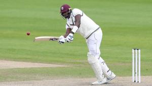 West Indies' Jason Holder in action.(REUTERS) West Indies' Jason Holder in action.(REUTERS)