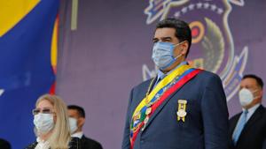 President Nicolas Maduro is poised to regain control of Venezuela’s National Assembly on Sunday, in a vote that’s being boycotted by the main opposition parties(AFP) President Nicolas Maduro is poised to regain control of Venezuela’s National Assembly on Sunday, in a vote that’s being boycotted by the main opposition parties(AFP)