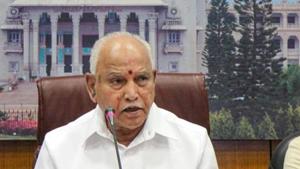 File photo: Karnataka chief minister BS Yediyurappa(PTI) File photo: Karnataka chief minister BS Yediyurappa(PTI)