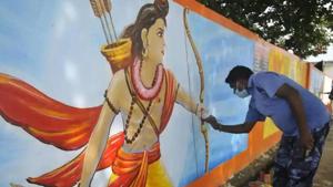 The BJP said that the Congress has no right to raise questions on the Ram Mandir account because they have made no contribution in the temple construction. (HT Photo) The BJP said that the Congress has no right to raise questions on the Ram Mandir account because they have made no contribution in the temple construction. (HT Photo)