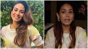 Mira Rajput’s Rs 10k pastel top is perfect for a cozy night out(Instagram/mira.kapoor) Mira Rajput’s Rs 10k pastel top is perfect for a cozy night out(Instagram/mira.kapoor)