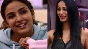 Bigg Boss 14 contestant Jasmin Bhasin makes a confession in front of Kashmera Shah. Bigg Boss 14 contestant Jasmin Bhasin makes a confession in front of Kashmera Shah.