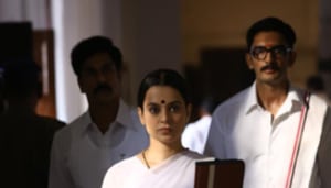 Kangana Ranaut has been shooting for former actor and politician J Jayalalithaa’s biopic, Thalaivi for a while now. Kangana Ranaut has been shooting for former actor and politician J Jayalalithaa’s biopic, Thalaivi for a while now.