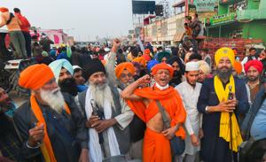 Opposition parties have lent their support to the Bharat Bandh demonstration on December 8 called by farmers’ unions in protest against the new farm laws enacted by the central government.(PTI Photo) Opposition parties have lent their support to the Bharat Bandh demonstration on December 8 called by farmers’ unions in protest against the new farm laws enacted by the central government.(PTI Photo)