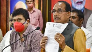 Madhya Pradesh Chief Minister Shivraj Singh Chouhan.(PTI) Madhya Pradesh Chief Minister Shivraj Singh Chouhan.(PTI)