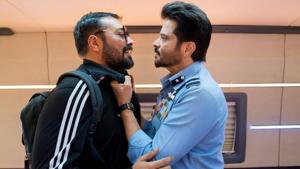 Anurag Kashyap and Anil Kapoor play versions of themselves in AK vs AK. Anurag Kashyap and Anil Kapoor play versions of themselves in AK vs AK.