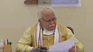 Karnal District Collector Nishant Kumar Yadav said the chief minister’s visit to Padha village has been cancelled for now but he will visit to Karnal on Tuesday evening. (Photo @mlkhattar) Karnal District Collector Nishant Kumar Yadav said the chief minister’s visit to Padha village has been cancelled for now but he will visit to Karnal on Tuesday evening. (Photo @mlkhattar)