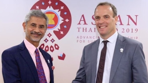 British foreign secretary is scheduled to travel to India on December 16-17 and hold meetings with foreign minister S Jaishankar(Twitter/S Jaishankar) British foreign secretary is scheduled to travel to India on December 16-17 and hold meetings with foreign minister S Jaishankar(Twitter/S Jaishankar)