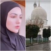 Sana Khan is honeymooning with husband Anas Sayied in Srinagar. Sana Khan is honeymooning with husband Anas Sayied in Srinagar.