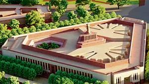 The new Parliament complex with a built-up area of approximately 60,000 metre square was expected to be ready by 2022 (Tata Projects won the bid in September to construct the building for ₹862 crore).(File Photo) The new Parliament complex with a built-up area of approximately 60,000 metre square was expected to be ready by 2022 (Tata Projects won the bid in September to construct the building for ₹862 crore).(File Photo)