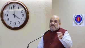 Union Home Minister Amit Shah will meet the farmers on Tuesday ahead of their sixth round of talks with the Centre on Wednesday.(PTI) Union Home Minister Amit Shah will meet the farmers on Tuesday ahead of their sixth round of talks with the Centre on Wednesday.(PTI)