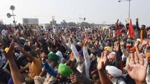Thousands of farmers from Punjab have massed on Delhi’s borders to protest against the Centre’s new agricultural laws.(Vipin Kumar/HT Photo) Thousands of farmers from Punjab have massed on Delhi’s borders to protest against the Centre’s new agricultural laws.(Vipin Kumar/HT Photo)