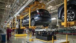 Indian electric vehicle (EV) market could be worth around Rs 14.42 lakh crore if the country were to achieve its 2030 EV ambitions but would need cumulative investment of about Rs 12.50 lakh crore for the same, according to a study by CEEW Centre for Energy Finance (CEEW-CEF).(Bloomberg/ Representational) Indian electric vehicle (EV) market could be worth around Rs 14.42 lakh crore if the country were to achieve its 2030 EV ambitions but would need cumulative investment of about Rs 12.50 lakh crore for the same, according to a study by CEEW Centre for Energy Finance (CEEW-CEF).(Bloomberg/ Representational)