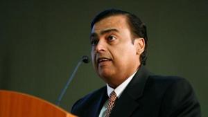 Mukesh Ambani said that India will welcome the new decade with supreme confidence under the leadership of Prime Minister Narendra Modi.(REUTERS) Mukesh Ambani said that India will welcome the new decade with supreme confidence under the leadership of Prime Minister Narendra Modi.(REUTERS)