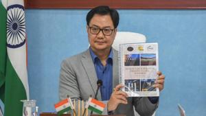 File photo of Union Youth Affairs And Sports , Kiren Rijiju(Twitter) File photo of Union Youth Affairs And Sports , Kiren Rijiju(Twitter)