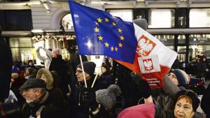 Polish critics have been urging the government to chose a more conciliatory path.(AP) Polish critics have been urging the government to chose a more conciliatory path.(AP)