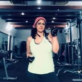 Mountaineers based in Delhi-NCR, such as Sangeeta S Bahl, have been using the pandemic period to train themselves at home. Mountaineers based in Delhi-NCR, such as Sangeeta S Bahl, have been using the pandemic period to train themselves at home.
