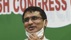 Around noon, as nearly 40 Congress workers led by DPCC president Chaudhary were protesting below the ITO flyover, they were found violating social distancing norms.(Biplov Bhuyan/HT file photo) Around noon, as nearly 40 Congress workers led by DPCC president Chaudhary were protesting below the ITO flyover, they were found violating social distancing norms.(Biplov Bhuyan/HT file photo)