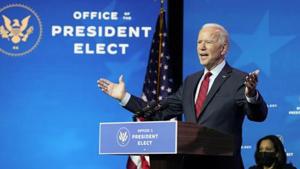 President-elect Joe Biden is facing pressure to ensure that Black and Latino leaders are prominently positioned in his administration.(AP) President-elect Joe Biden is facing pressure to ensure that Black and Latino leaders are prominently positioned in his administration.(AP)