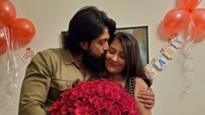 Yash and Radhika married in 2016 and two kids together. Yash and Radhika married in 2016 and two kids together.