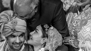 Kajal Aggarwal and Gautam Kitchlu tied the knot in October this year. Kajal Aggarwal and Gautam Kitchlu tied the knot in October this year.