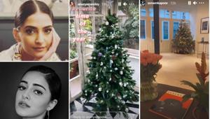 Bollywood stars Sonam Kapoor and Ananya Panday shared pictures of their Christmas tree. Bollywood stars Sonam Kapoor and Ananya Panday shared pictures of their Christmas tree.