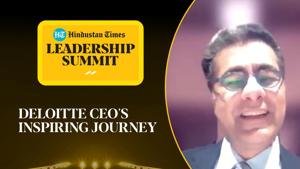 <p>Punit Renjen, Global CEO of Deloitte, recounted his inspiring story at the 18th edition of the Hindustan Times Leadership Summit. He spoke about his humble beginnings in Haryana's Rohtak, and how a scholarship to study in Oregon, US, changed his life. Watch the full video for more.</p> <p>Punit Renjen, Global CEO of Deloitte, recounted his inspiring story at the 18th edition of the Hindustan Times Leadership Summit. He spoke about his humble beginnings in Haryana's Rohtak, and how a scholarship to study in Oregon, US, changed his life. Watch the full video for more.</p>