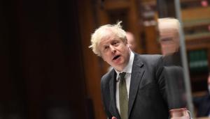 Britain's Prime Minister Boris Johnson speaking during Prime Minister's Questions in the House of Commons on December 9.(AFP) Britain's Prime Minister Boris Johnson speaking during Prime Minister's Questions in the House of Commons on December 9.(AFP)