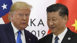 The intelligence assessment had suggested that China doesn’t want Trump to get re-elected.(AP) The intelligence assessment had suggested that China doesn’t want Trump to get re-elected.(AP)