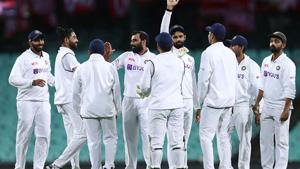 India A players celebrate a wicket(Getty Images) India A players celebrate a wicket(Getty Images)