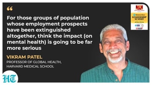 Harvard medical school professor, Vikram Patel.(HT Photo) Harvard medical school professor, Vikram Patel.(HT Photo)