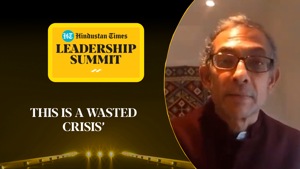 <p>Abhijit Banerjee, Nobel laureate and eminent economist, spoke on India's economy this year and the effect of Covid-19 pandemic. Speaking on Day 7 of the Hindustan Times Leadership Summit 2020, Banerjee said the bounce has been slow. “We're going to end the year at 10% short of what we were,” Banerjee said. He added that one the reason would be due to a massive demand shock, investment is very slow. Watch the full video for more.</p> <p>Abhijit Banerjee, Nobel laureate and eminent economist, spoke on India's economy this year and the effect of Covid-19 pandemic. Speaking on Day 7 of the Hindustan Times Leadership Summit 2020, Banerjee said the bounce has been slow. “We're going to end the year at 10% short of what we were,” Banerjee said. He added that one the reason would be due to a massive demand shock, investment is very slow. Watch the full video for more.</p>