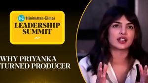 <p>Priyanka Chopra Jonas, who has made a name for herself in both Bollywood and Hollywood, revealed why she took up the mantle of being a producer as well. Speaking at the 18th Hindustan Times Leadership Summit, she revealed that her mother had advised her that she might not have a career as an actor after she turns 30. Another motivation was to give a fillip to actors who might not have any connections inside the industry. Watch the full video for more.</p> <p>Priyanka Chopra Jonas, who has made a name for herself in both Bollywood and Hollywood, revealed why she took up the mantle of being a producer as well. Speaking at the 18th Hindustan Times Leadership Summit, she revealed that her mother had advised her that she might not have a career as an actor after she turns 30. Another motivation was to give a fillip to actors who might not have any connections inside the industry. Watch the full video for more.</p>
