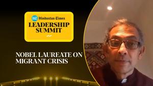 <p>Abhijit Banerjee, Nobel laureate and eminent economist, spoke on the migrant crisis in India during the early days of lockdown and Covid-19 pandemic. Speaking on Day 7 of the Hindustan Times Leadership Summit 2020, Banerjee said we live in a world where no survey tells us about the number of migrants. “We have never really confronted the magnitude of the integration of Indian economy that has happened,” Banerjee added. The Nobel laureate said India's urban housing policy is disastrous. Watch the full video for more.</p> <p>Abhijit Banerjee, Nobel laureate and eminent economist, spoke on the migrant crisis in India during the early days of lockdown and Covid-19 pandemic. Speaking on Day 7 of the Hindustan Times Leadership Summit 2020, Banerjee said we live in a world where no survey tells us about the number of migrants. “We have never really confronted the magnitude of the integration of Indian economy that has happened,” Banerjee added. The Nobel laureate said India's urban housing policy is disastrous. Watch the full video for more.</p>