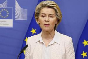 European Commission President Ursula von der Leyen met French President Emmanuel Macron earlier this week.(AP) European Commission President Ursula von der Leyen met French President Emmanuel Macron earlier this week.(AP)