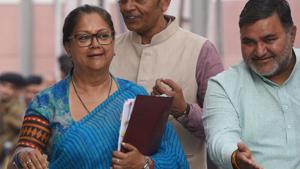 Of the total 4,371 seats for Panchayat Samiti members in Rajasthan, the BJP has won 1,989 seats and the Congress won 1,852.)(Mohd Zakir/HT PHOTO/File) Of the total 4,371 seats for Panchayat Samiti members in Rajasthan, the BJP has won 1,989 seats and the Congress won 1,852.)(Mohd Zakir/HT PHOTO/File)