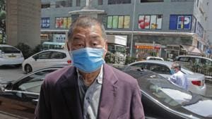 Lai was arrested under the national security law in August.(AP file Photo) Lai was arrested under the national security law in August.(AP file Photo)