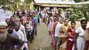 Since the coronavirus pandemic began in March, this was the first election to be held in Assam.(PTI file photo for representation)
