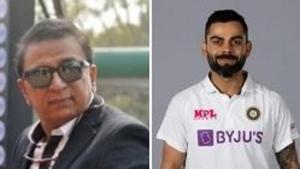 Photo of Sunil Gavaskar (L) and Virat Kohli (R)(Twitter) Photo of Sunil Gavaskar (L) and Virat Kohli (R)(Twitter)