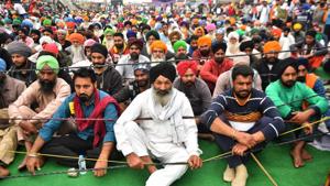 The farmers, who were mainly from Haryana and Punjab were adamant that until the government fulfills their demands to withdraw the laws, the movement would continue in a similar way.(Sanchit Khanna / Hindustan Times) The farmers, who were mainly from Haryana and Punjab were adamant that until the government fulfills their demands to withdraw the laws, the movement would continue in a similar way.(Sanchit Khanna / Hindustan Times)