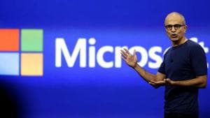 Microsoft CEO Satya Nadella said there is a need to ensure that the public sector is being supported in their modernisation.(Reuters file photo) Microsoft CEO Satya Nadella said there is a need to ensure that the public sector is being supported in their modernisation.(Reuters file photo)