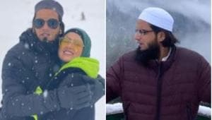 Sana Khan and Anas Saiyad are honeymooning in Kashmir. Sana Khan and Anas Saiyad are honeymooning in Kashmir.