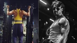 Tiger Shroff works out like a beast and his new pull-ups video from gym is proof(Instagram/tigerjackieshroff) Tiger Shroff works out like a beast and his new pull-ups video from gym is proof(Instagram/tigerjackieshroff)
