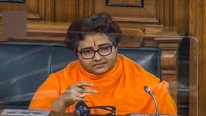 BJP MP Sadhvi Pragya Thakur said Mamata Banerjee was “frustrated” as she knew her party was going to lose in the upcoming Assembly election BJP MP Sadhvi Pragya Thakur said Mamata Banerjee was “frustrated” as she knew her party was going to lose in the upcoming Assembly election