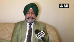 Punjab’s deputy inspector general of police (prisons) Lakhminder Singh Jakhar has resigned in support of farmers protesting the three farm laws.(ANI Photo) Punjab’s deputy inspector general of police (prisons) Lakhminder Singh Jakhar has resigned in support of farmers protesting the three farm laws.(ANI Photo)