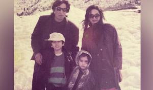 Shakti Kapoor and Shivangi Kolhapure with their children, Siddhanth and Shraddha. Shakti Kapoor and Shivangi Kolhapure with their children, Siddhanth and Shraddha.
